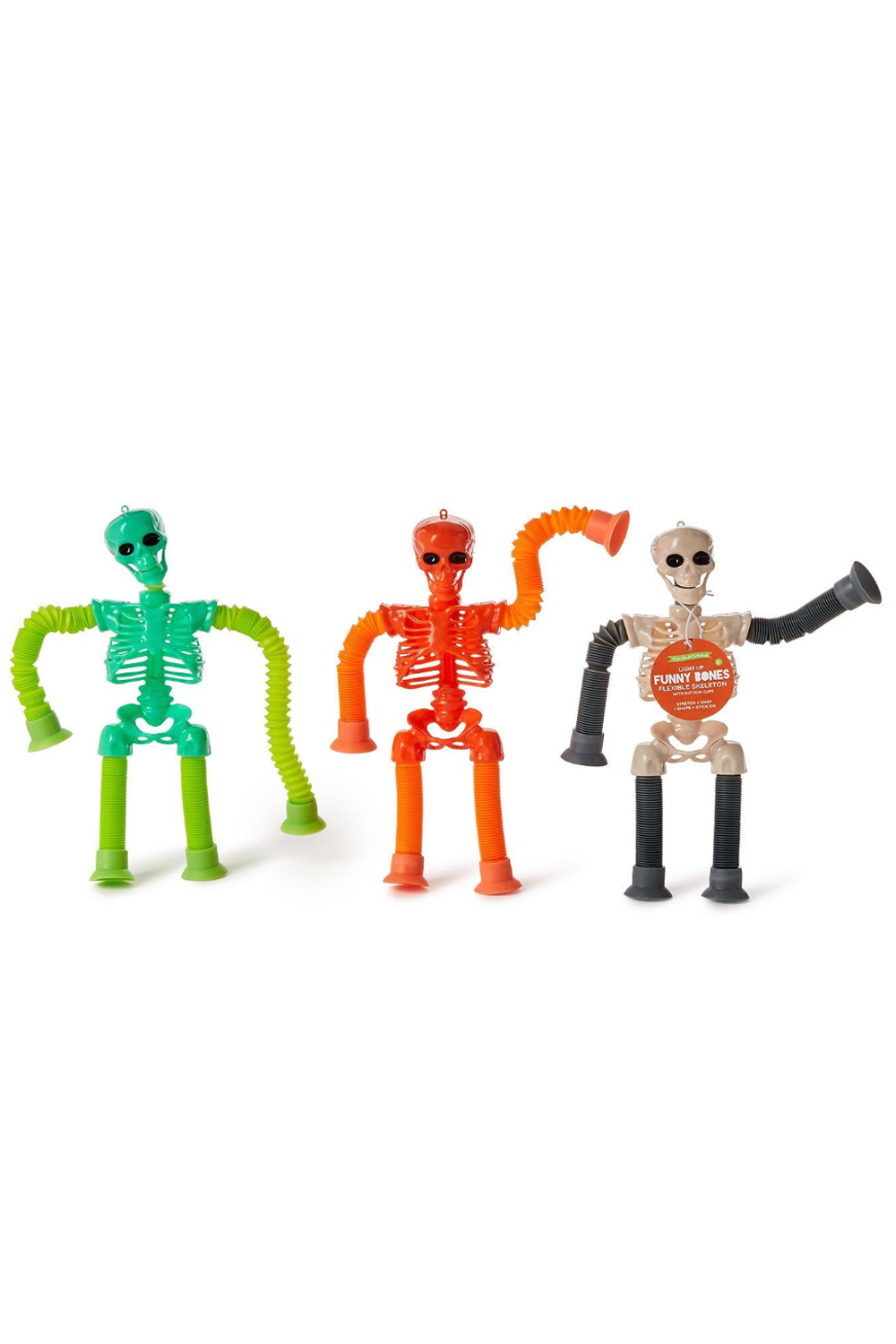 Light Up Flexible Funny Bones Skeleton Toy