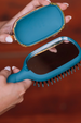 Boar Bristle Hair Brush - Teal With It