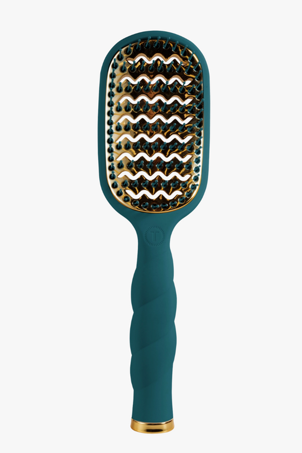 Vented Hair Brush - Teal With It