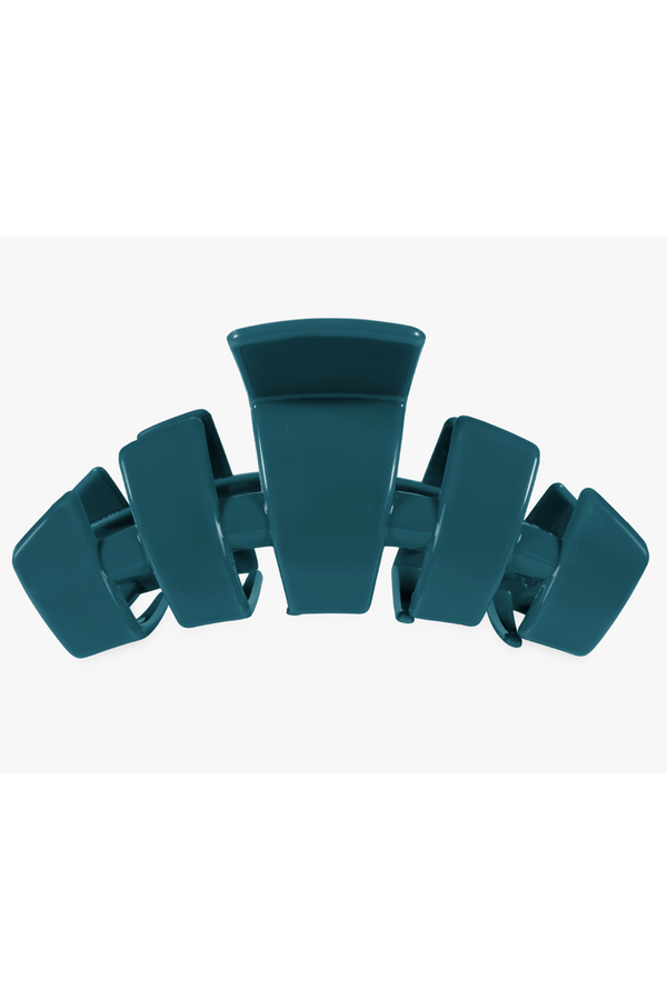 Teleties Classic Hair Clip - Teal With It