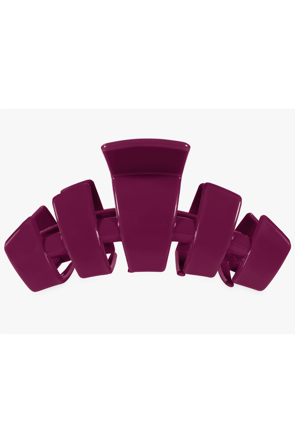 Teleties Classic Hair Clip - Mulberry