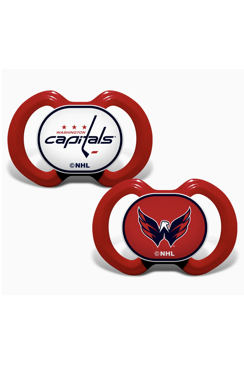 2 Pack Pacifier Set - Washington Capitals