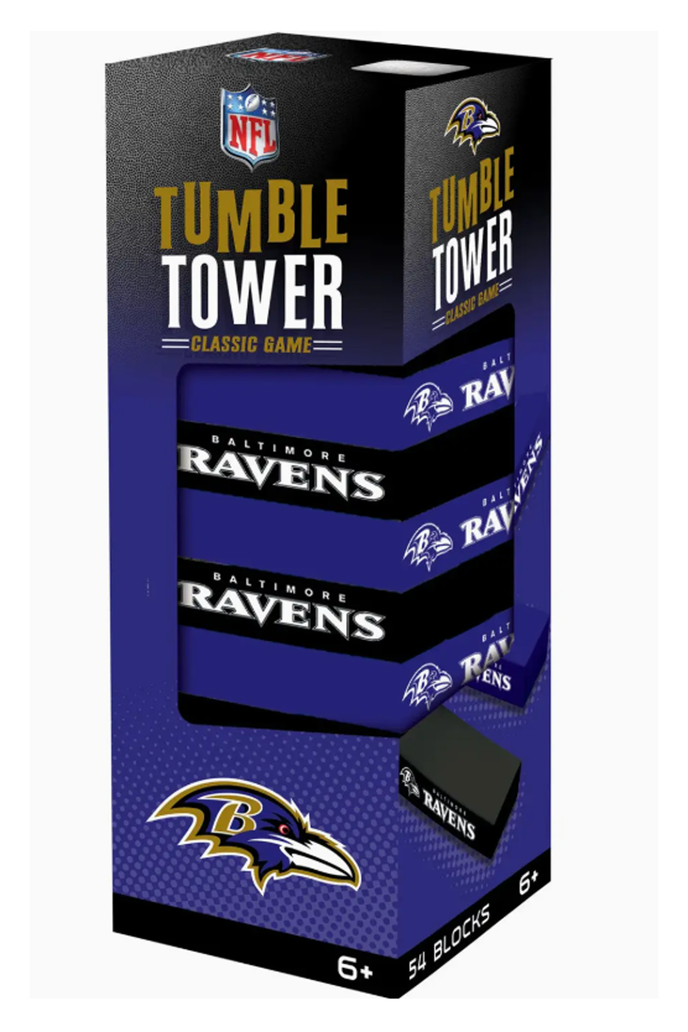 Tumble Tower Game - Baltimore Ravens