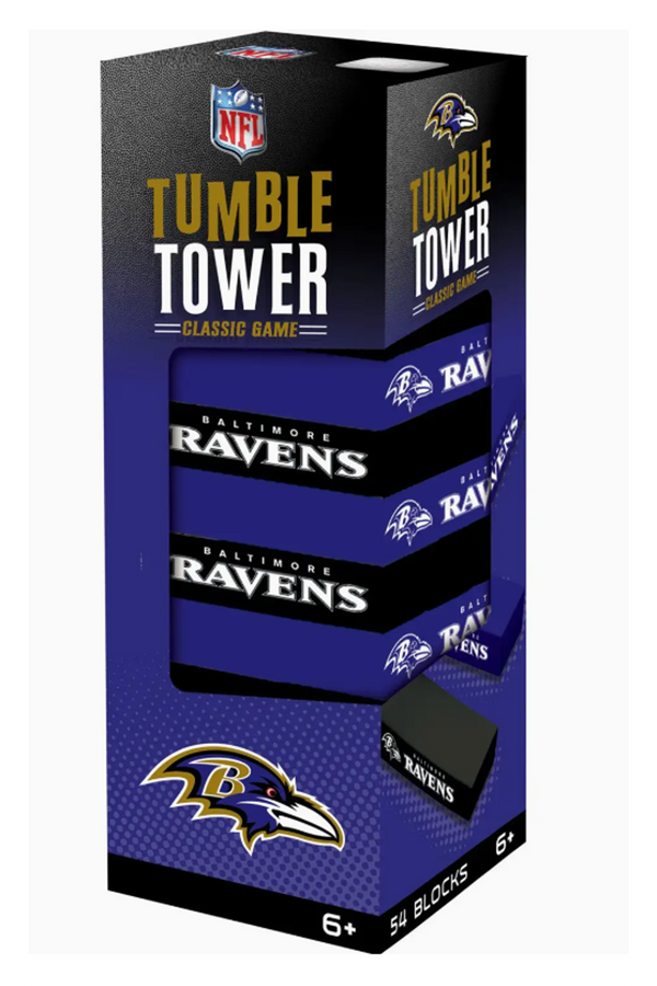 Tumble Tower Game - Baltimore Ravens