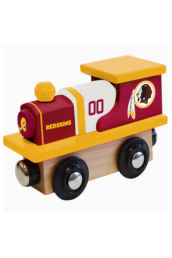 Toy Train Engine - Washington Redskins