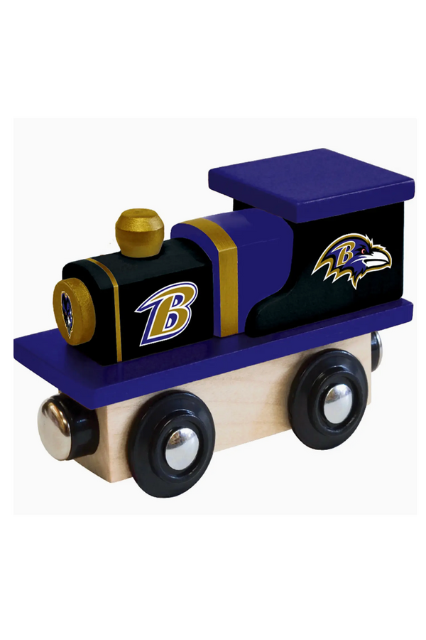 Toy Train Engine - Baltimore Ravens