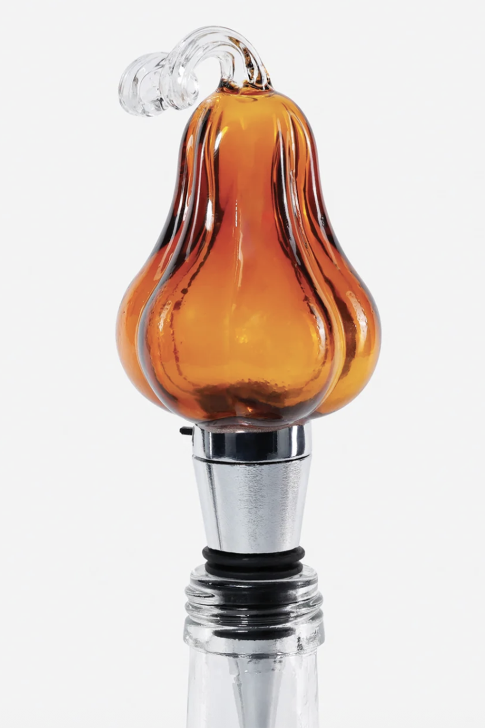 Glass Golden Harvest Bottle Topper