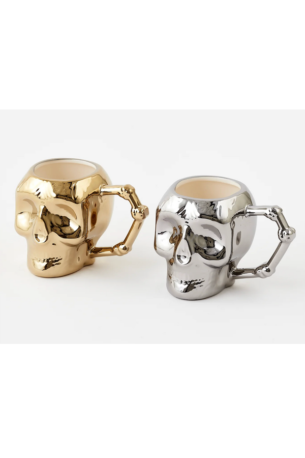 Shiny Skull Mug