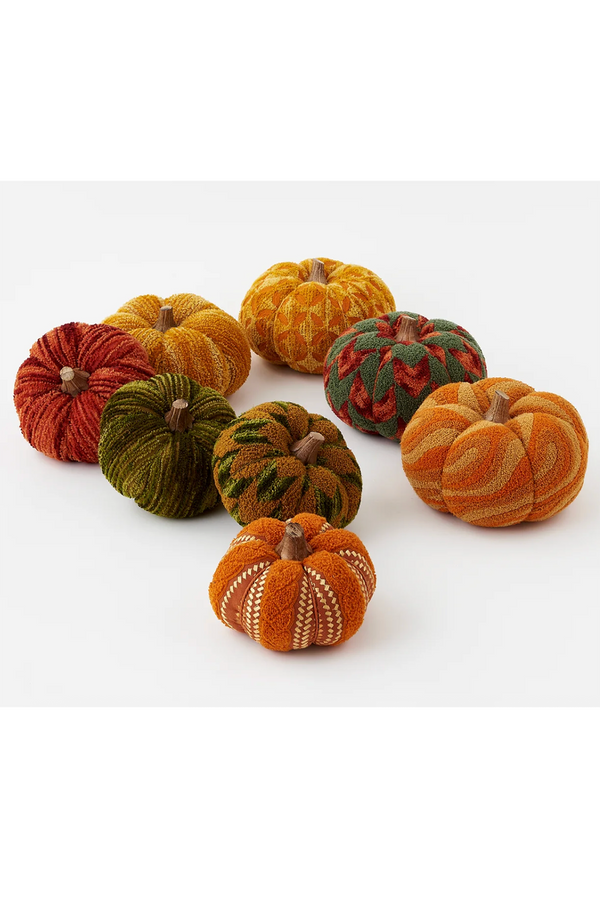 Knit Pumpkin - Large