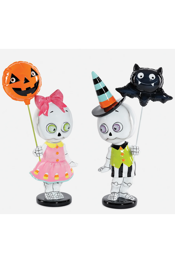 Skeleton Dressed with Balloon Figure