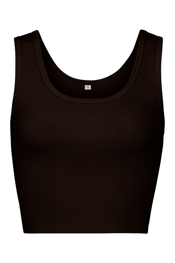PJ Bra30 Crop Top - Chocolate