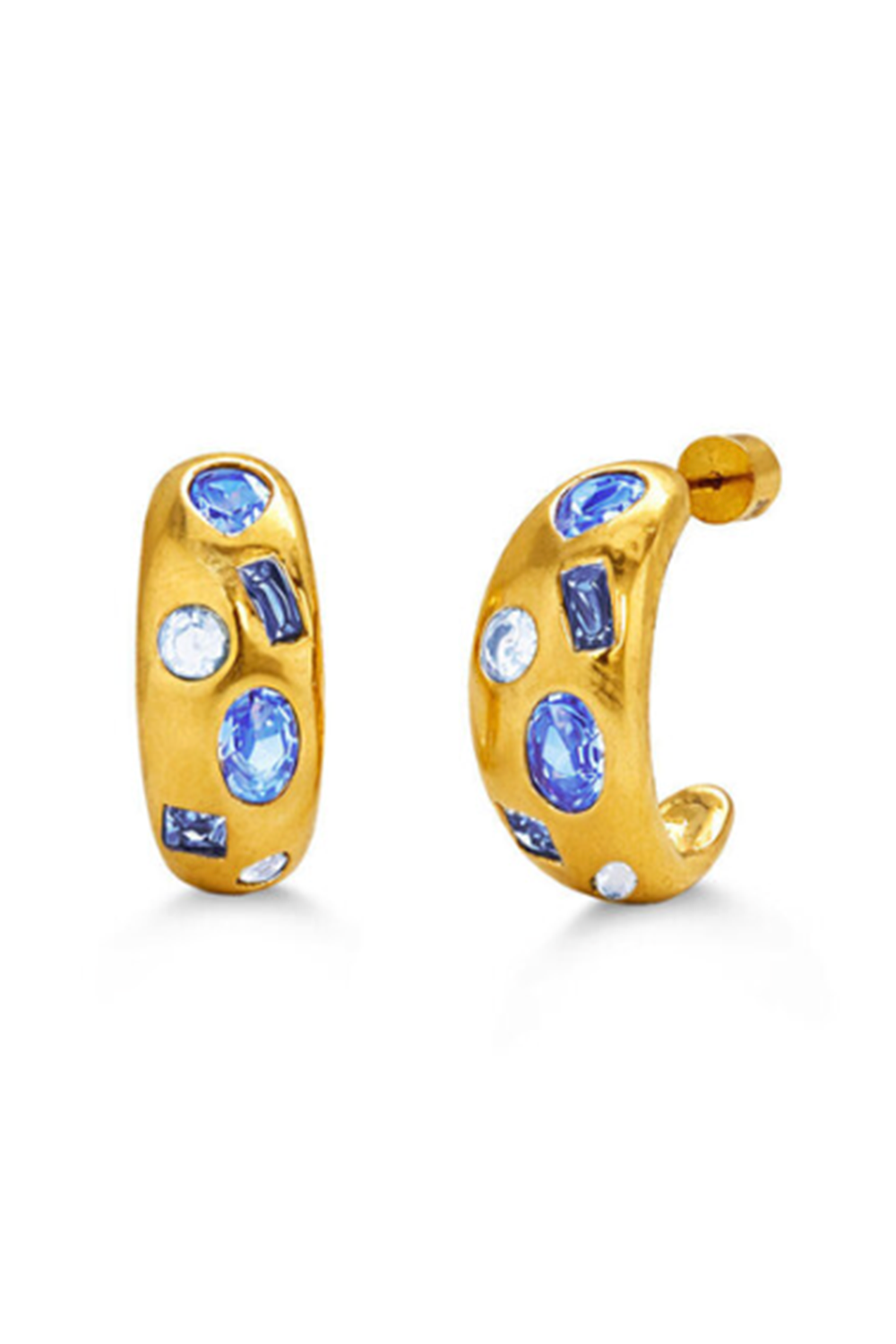 ISLA Crystal Cove Gold Earring - Bella Blues