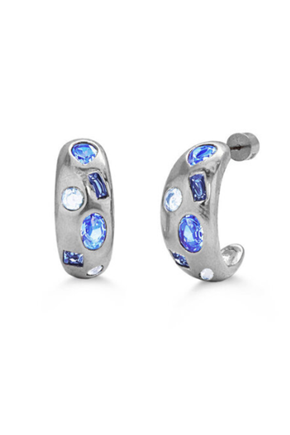 ISLA Crystal Cove Steel Earring - Bella Blues