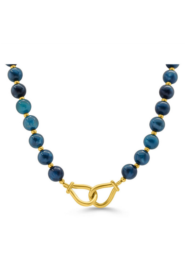 ISLA Get Hooked Necklace Gold - Turqs & Caicos