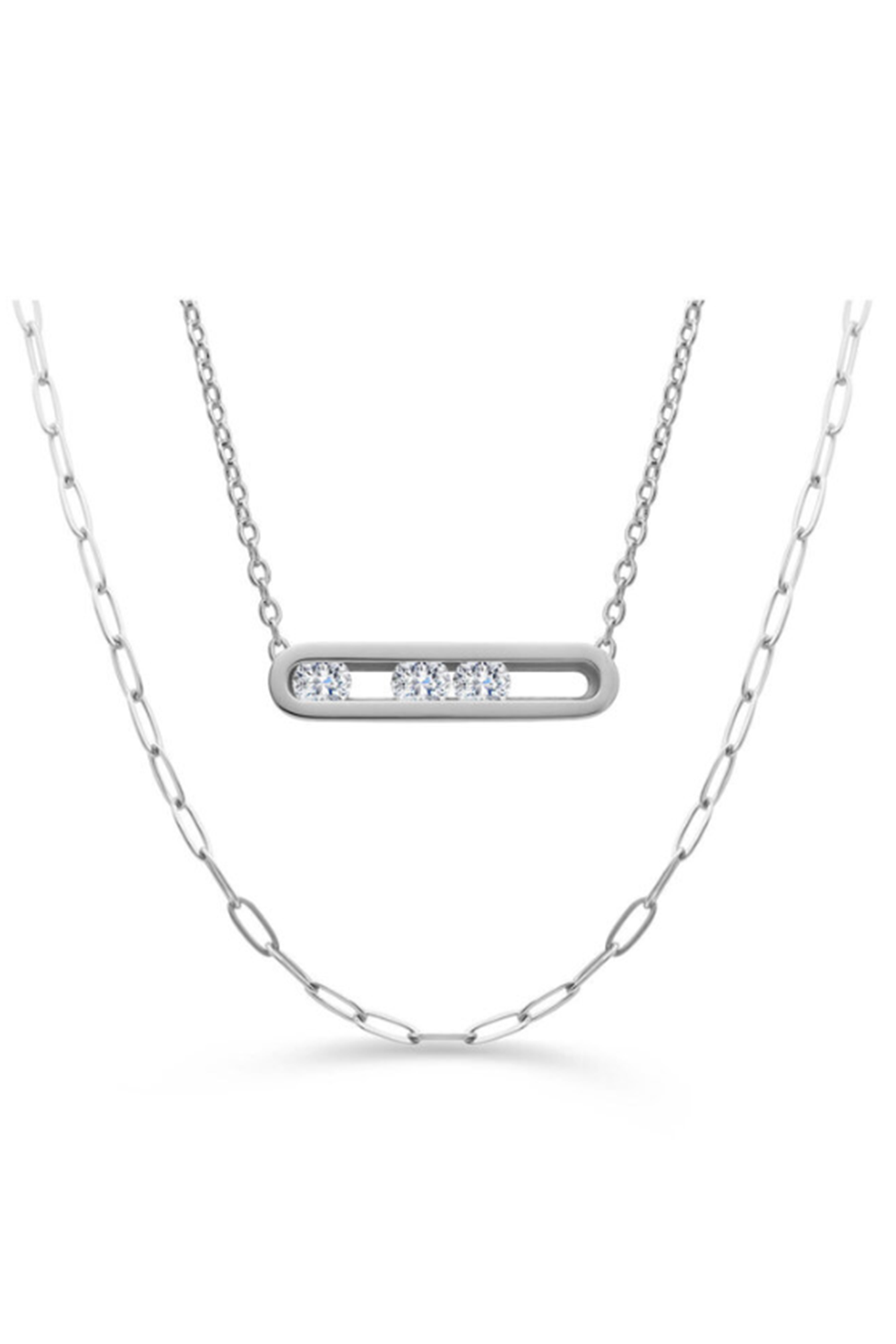 ISLA Rolling Tides Necklace - Steel