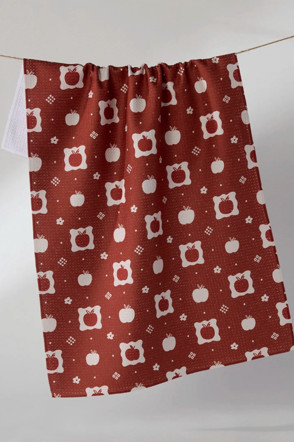 Geometry Kitchen Tea Towel - Cider Mill