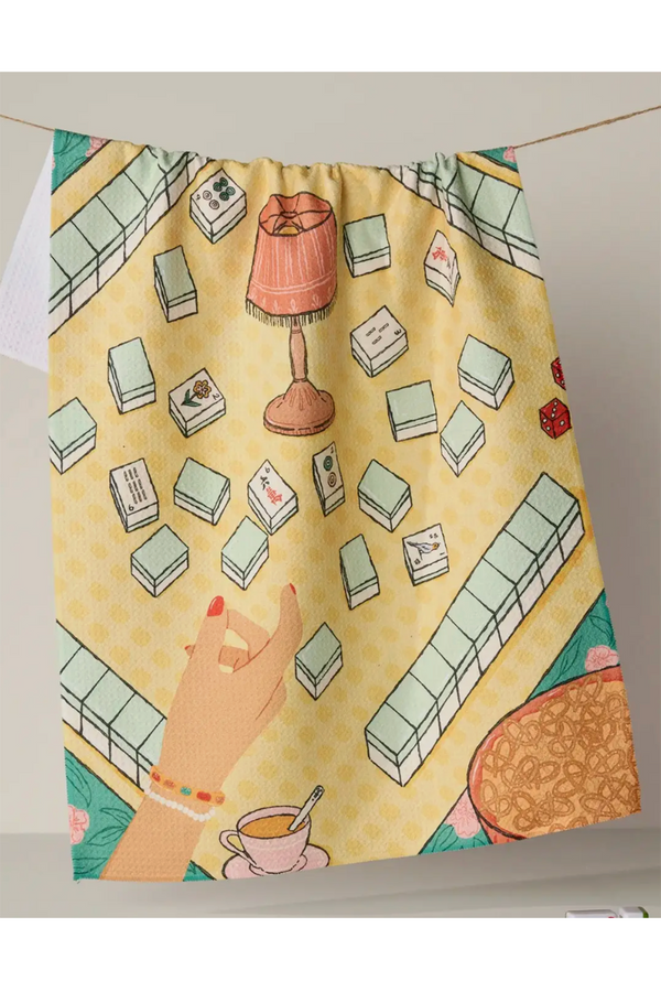 Geometry Kitchen Tea Towel - Lucky Hand