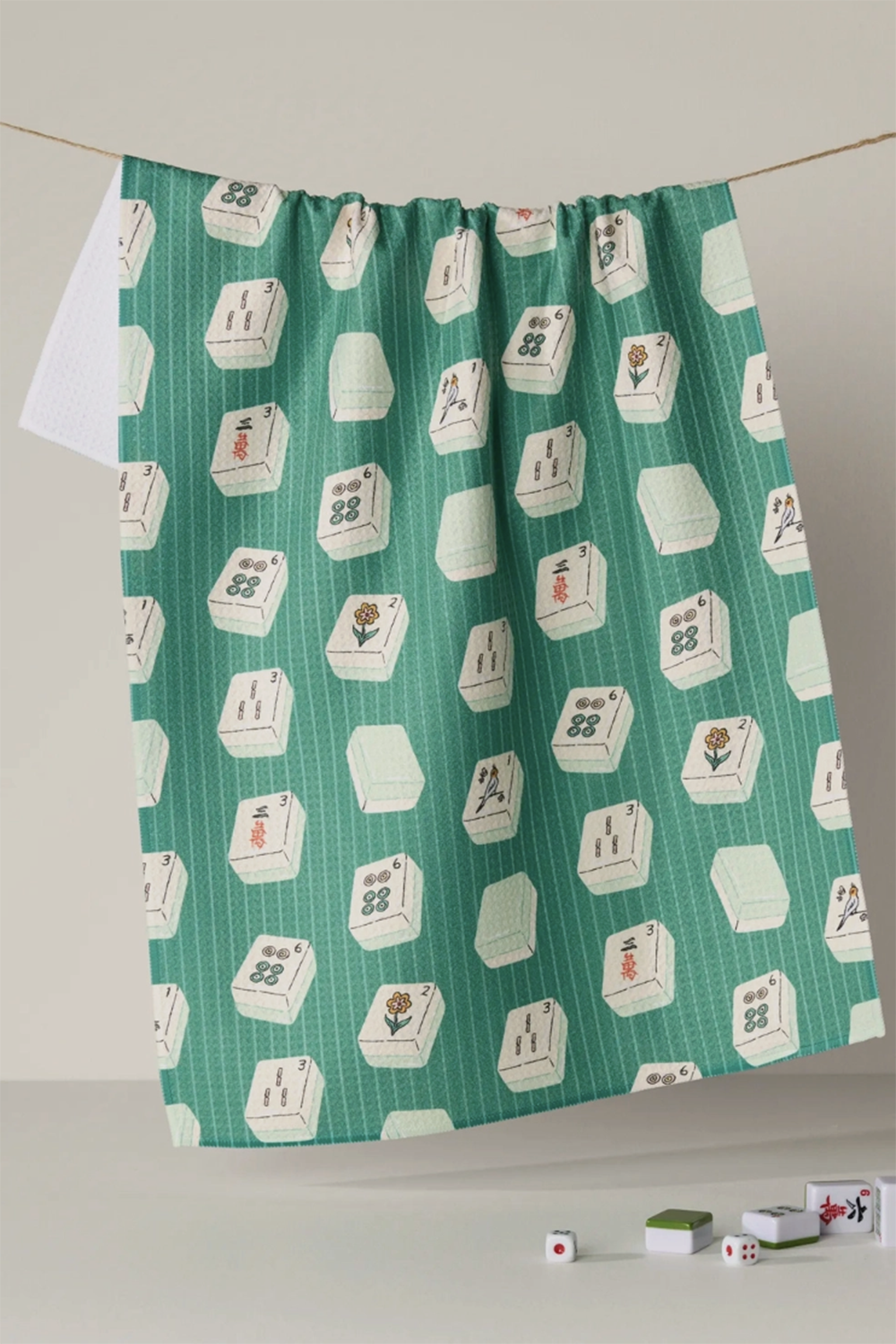 Geometry Kitchen Tea Towel - Tile Flow