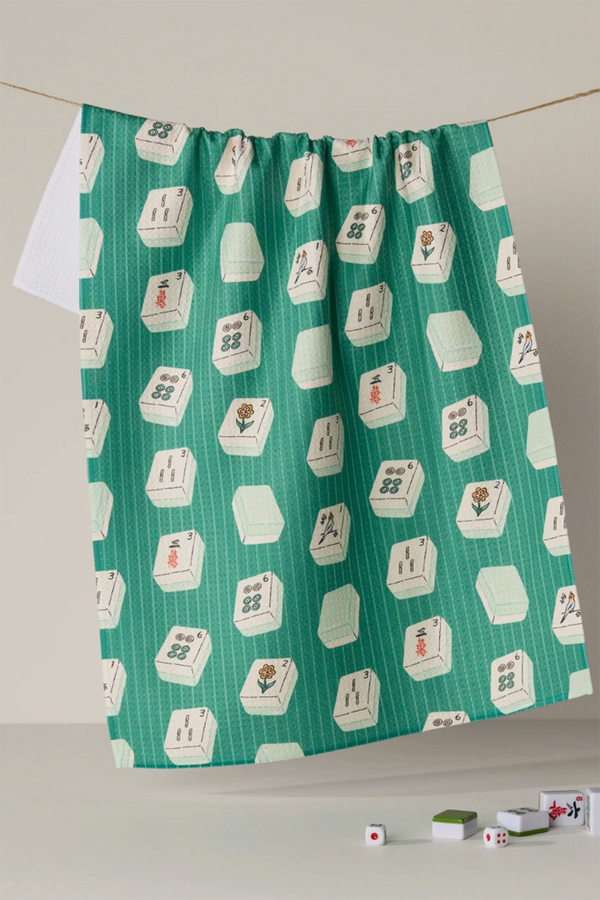 Geometry Kitchen Tea Towel - Tile Flow