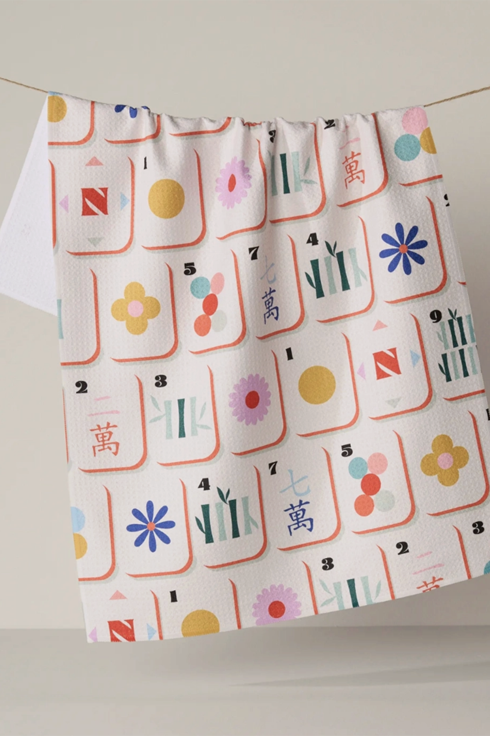 Geometry Kitchen Tea Towel - Tile Toss