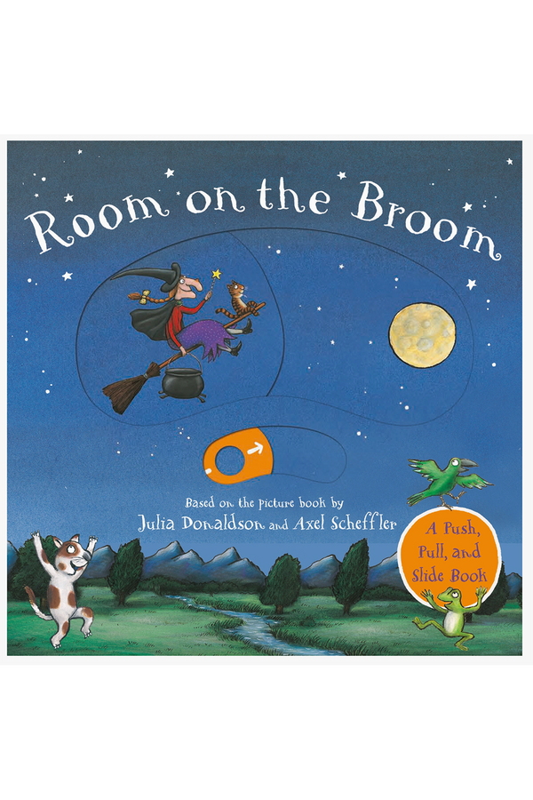 Room on the Broom Push-Pull Slide Book