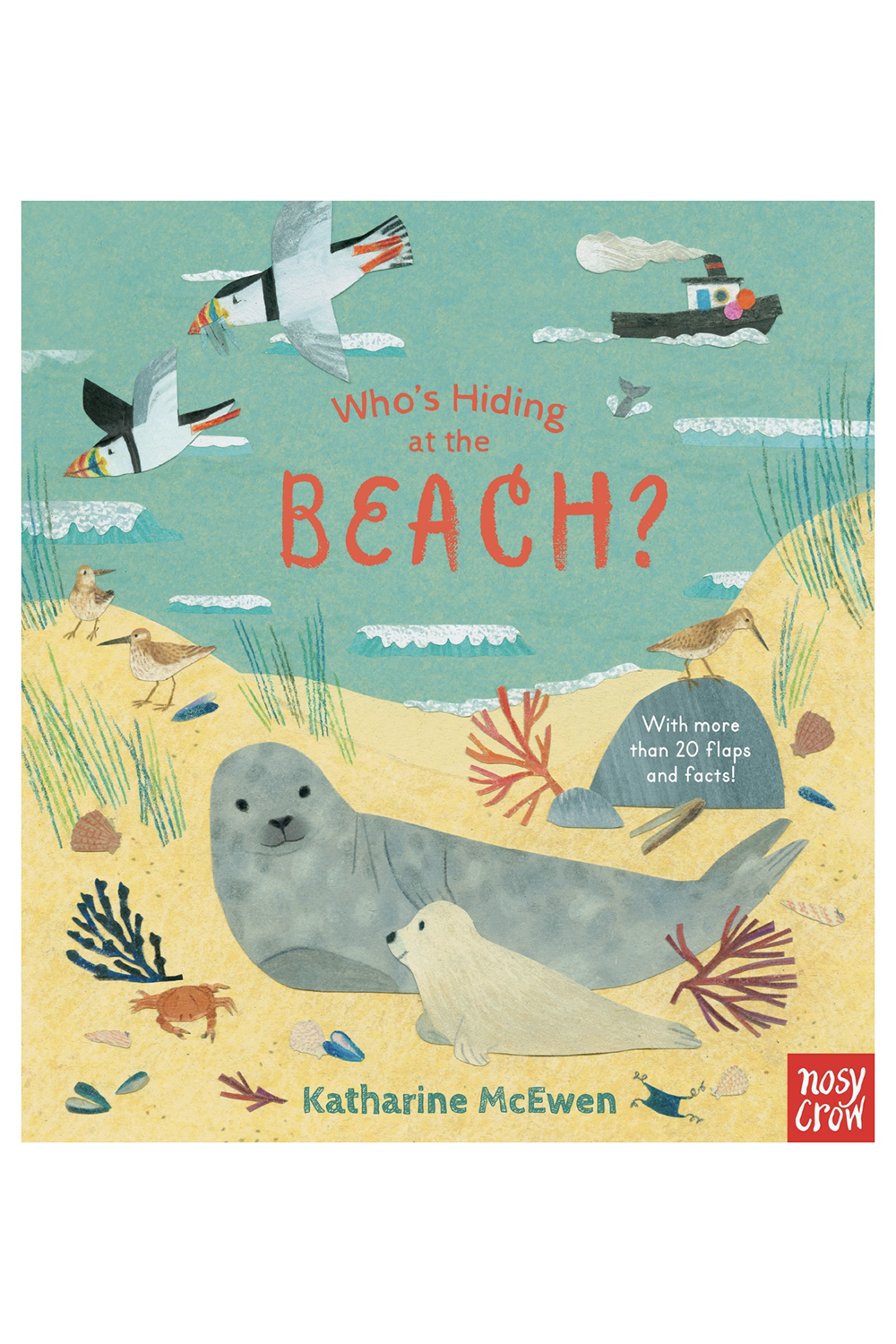 Who's Hiding at the Beach? Book