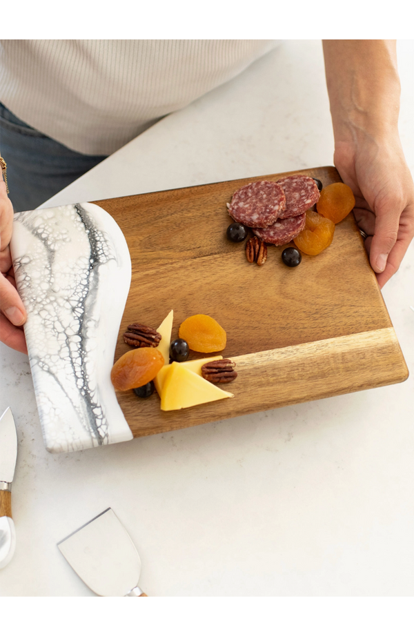 Lynnie Cheeseboard - Mini Marble