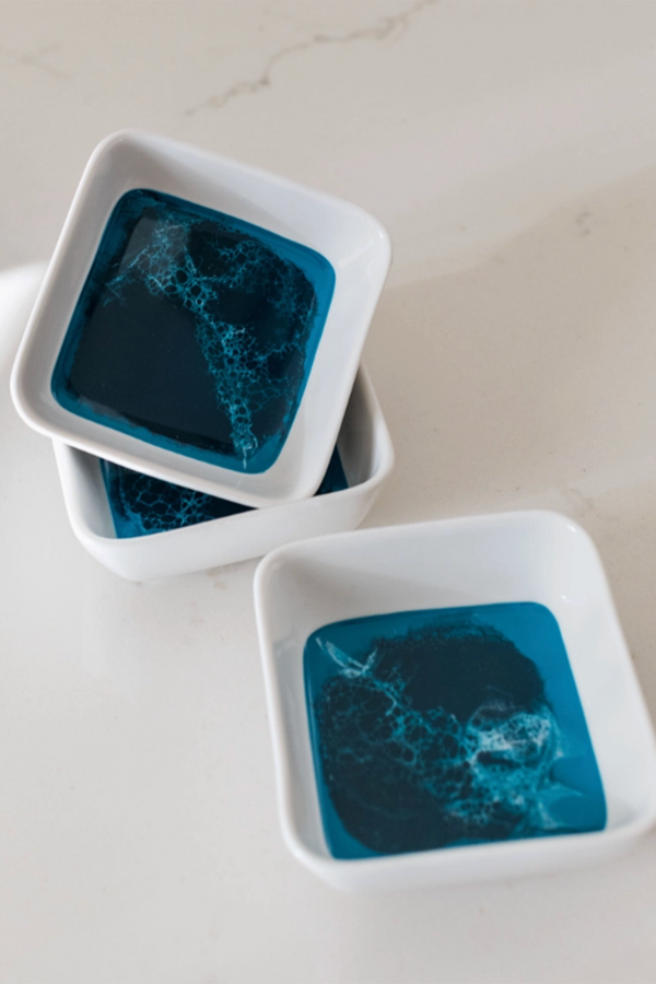 Lynnie Set of 3 Ceramic Dipping Bowls - Ocean Vibes