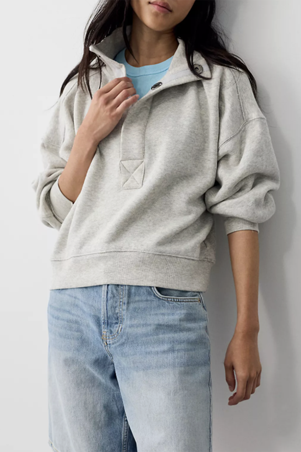 FP Timeless Pullover - Heather Grey