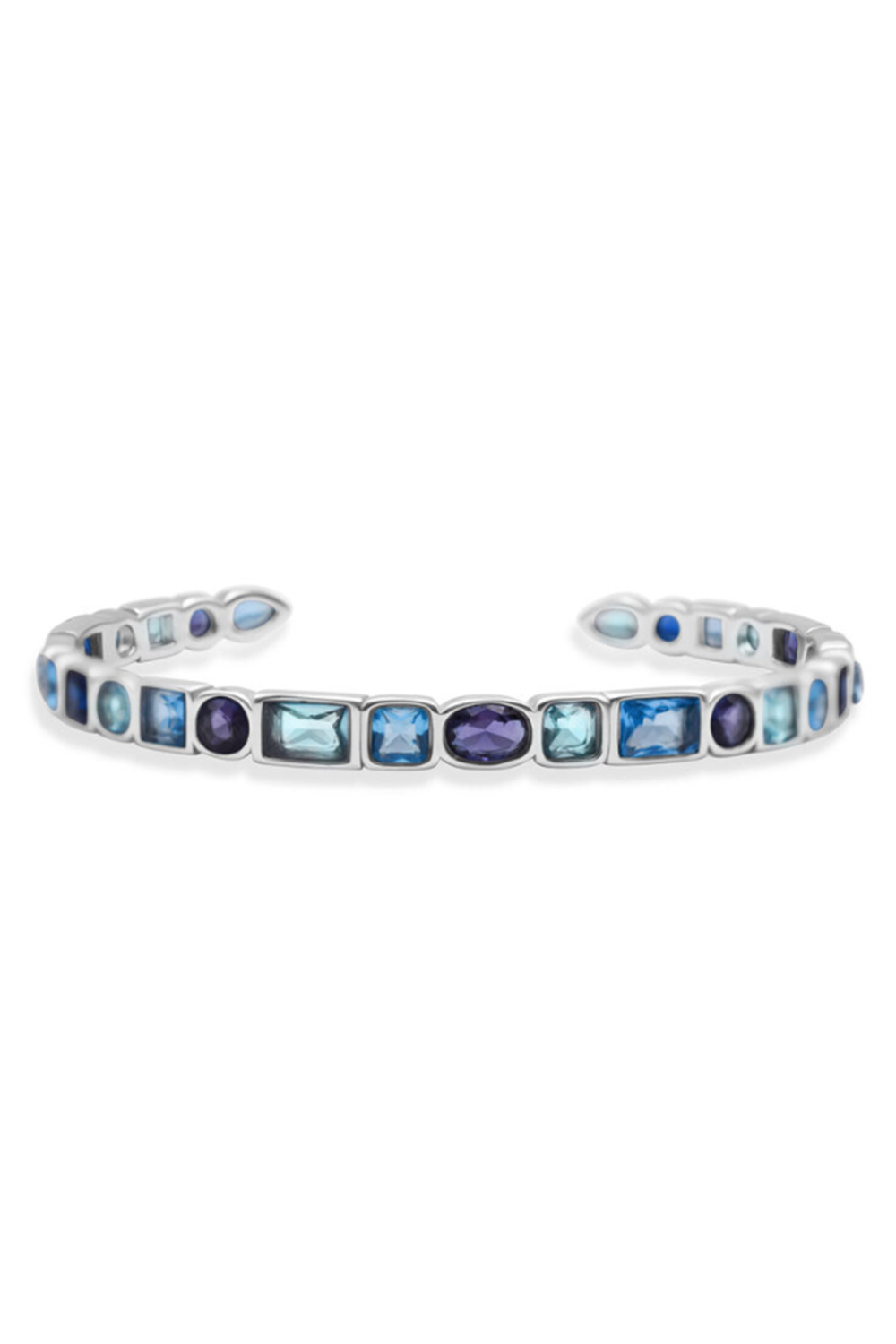 ISLA Crystal Cove Cuff Steel - Bella Blues