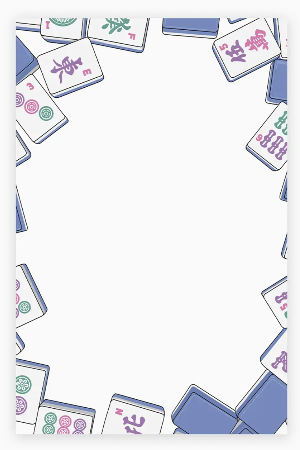 Mahjong Lover Notepad