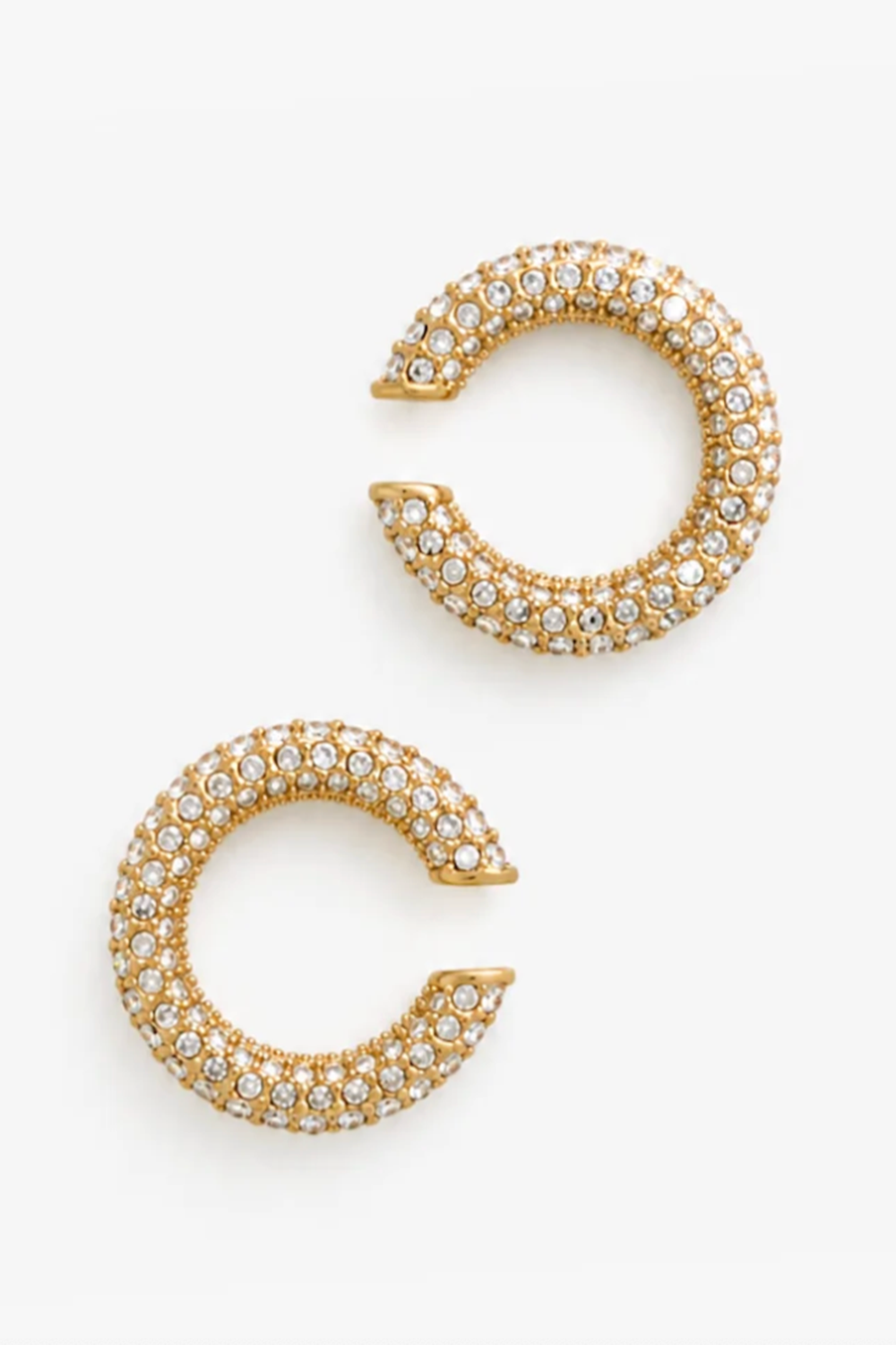 Audrey Ear Cuffs Pave - Gold