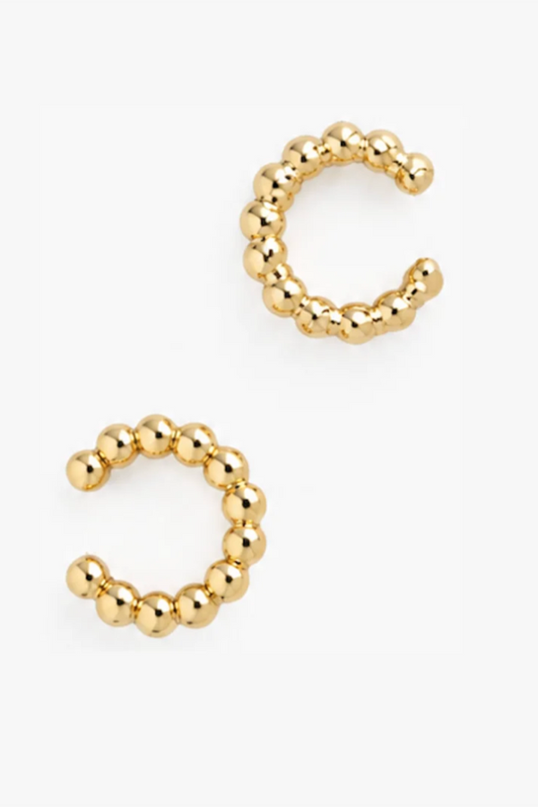 Crown Ear Cuffs - Gold