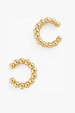 Crown Ear Cuffs - Gold