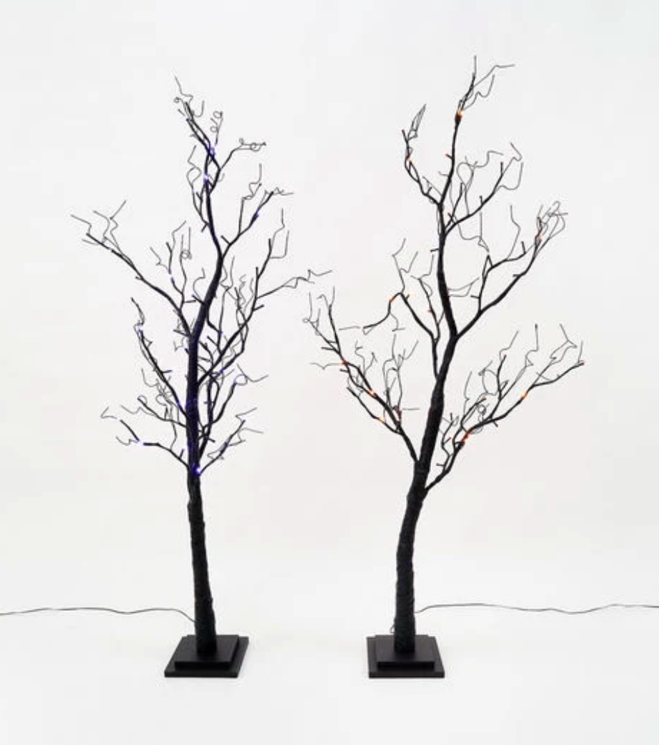 Curly Halloween Tree Small