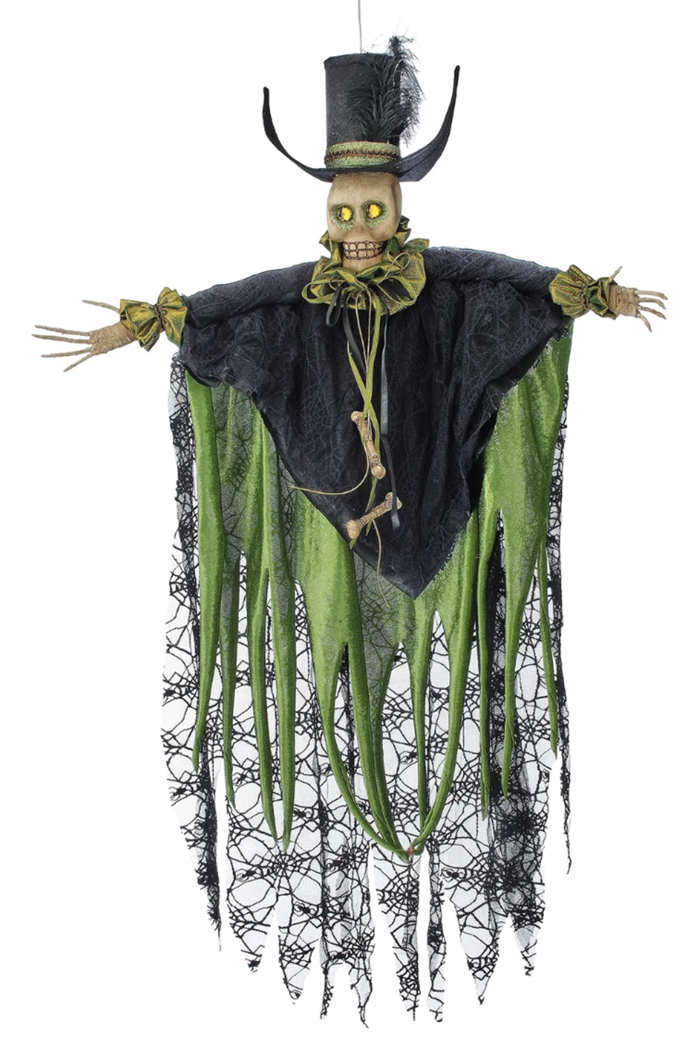 Fabric Hanging Skeleton Ghost