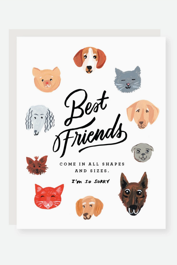 2021 Single Sympathy Greeting Card - All Shapes and Sizes