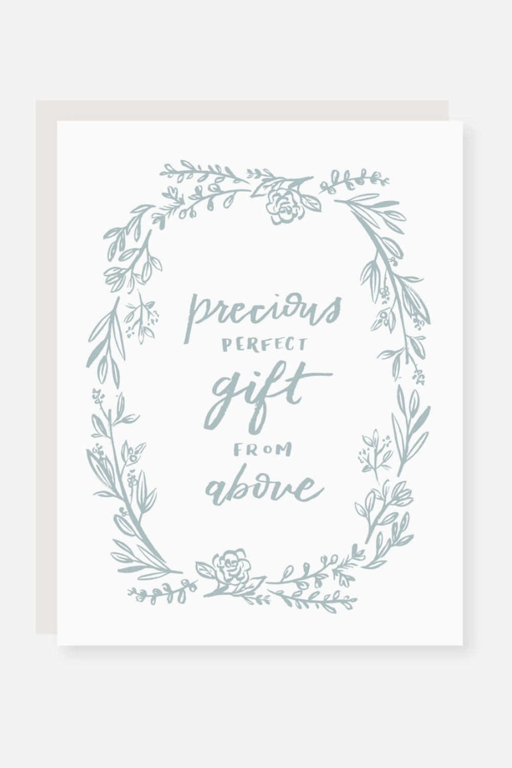 2021 Single Baby Greeting Card - Precious Baby