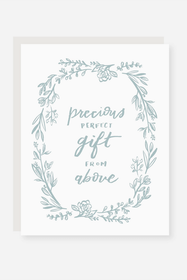 2021 Single Baby Greeting Card - Precious Baby