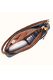 Darcy Crossbody Bag - Velvet Hide Black & Tan