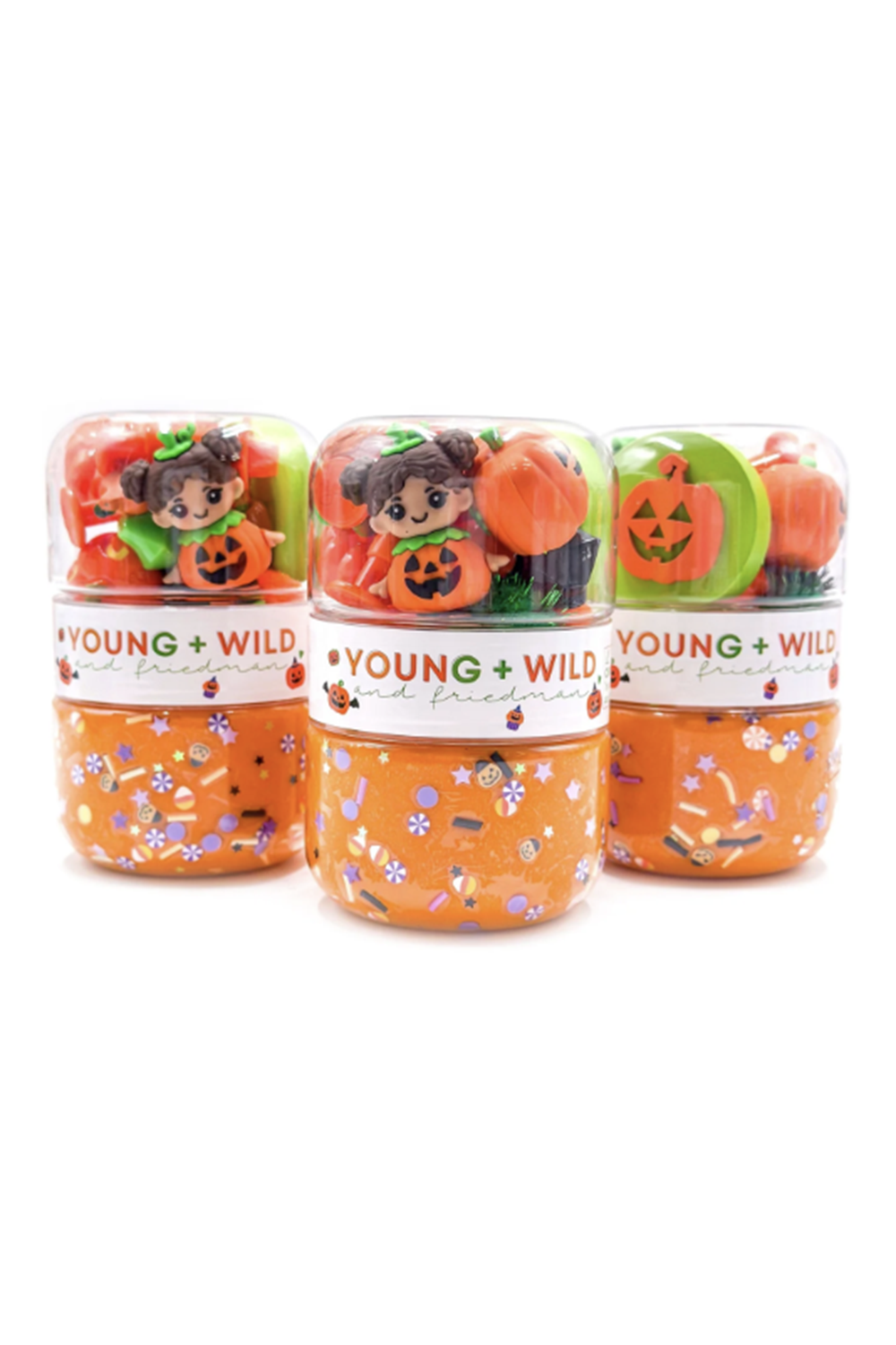 Grab & Go Dough Jar - Jack-O-Lantern
