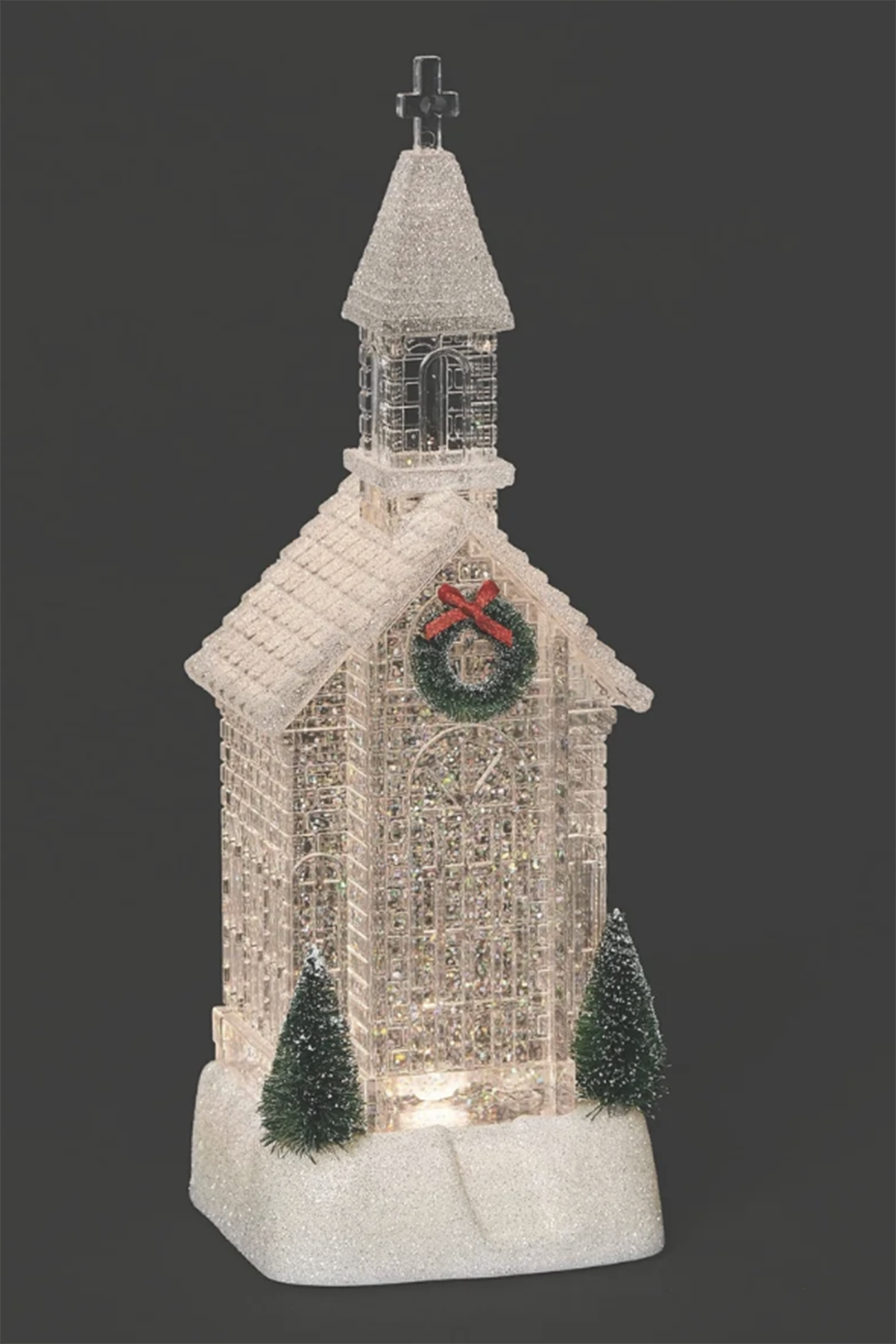 RM Lighted Skinny Swirl Church
