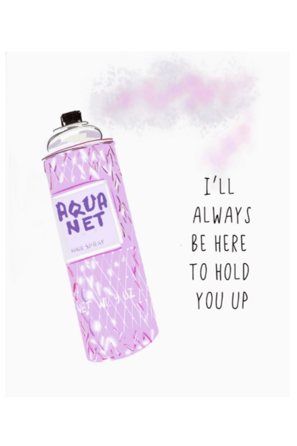 Rebecca Single Encouragement Greeting Card - Hold You Up