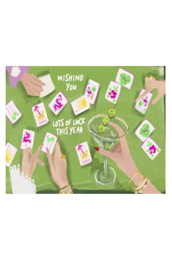 Rebecca Single Birthday Greeting Card - Luck
