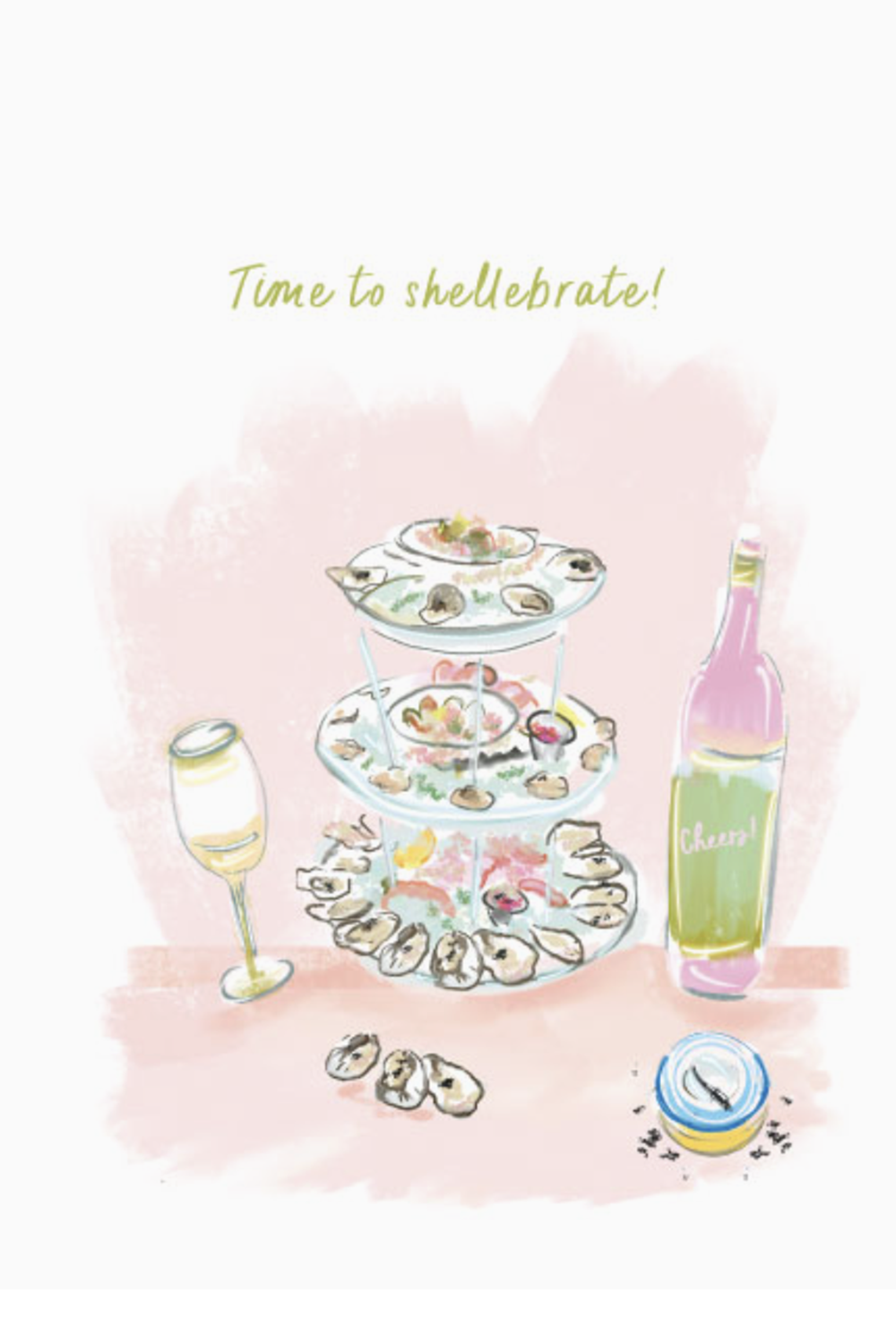 Rebecca Single Birthday Greeting Card - Shellabrate