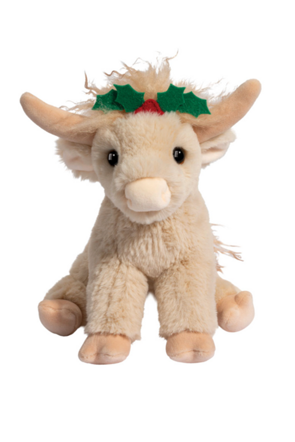 DG Toy - Laddie Holiday Highland Cow