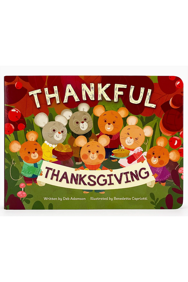 Thankful Thanksgiving Board Book