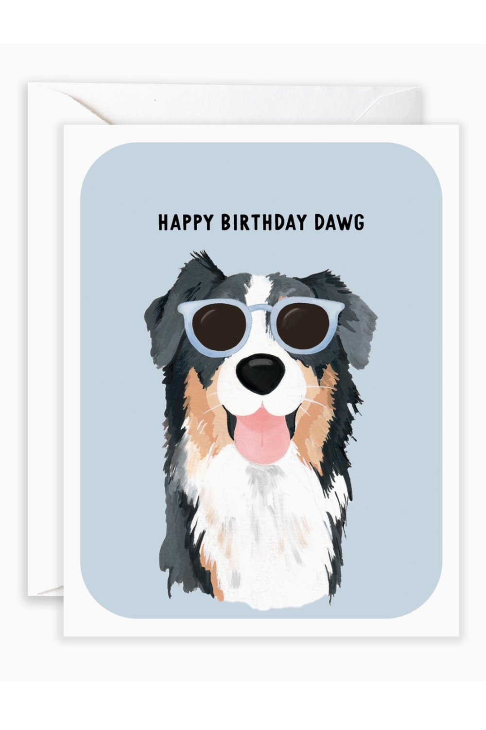 Isabella Single Birthday Card - Dawg