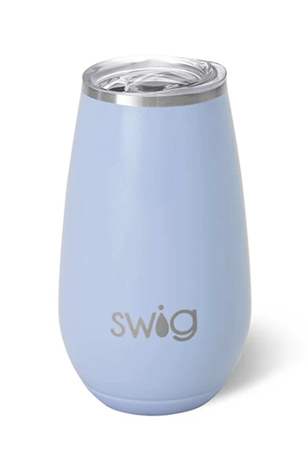 Modern Stemless Flute - Shimmer Periwinkle