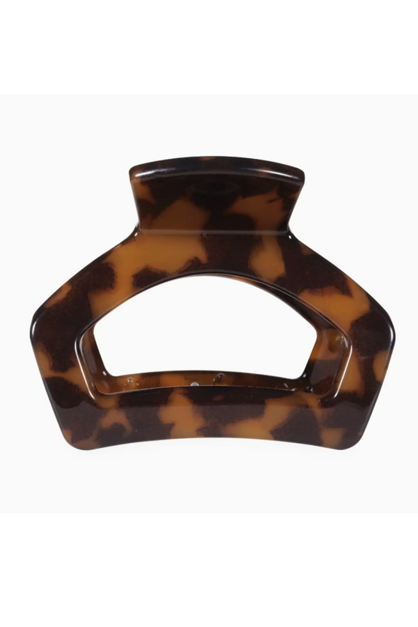 Teleties Petite Open Hair Clip - Tortoise